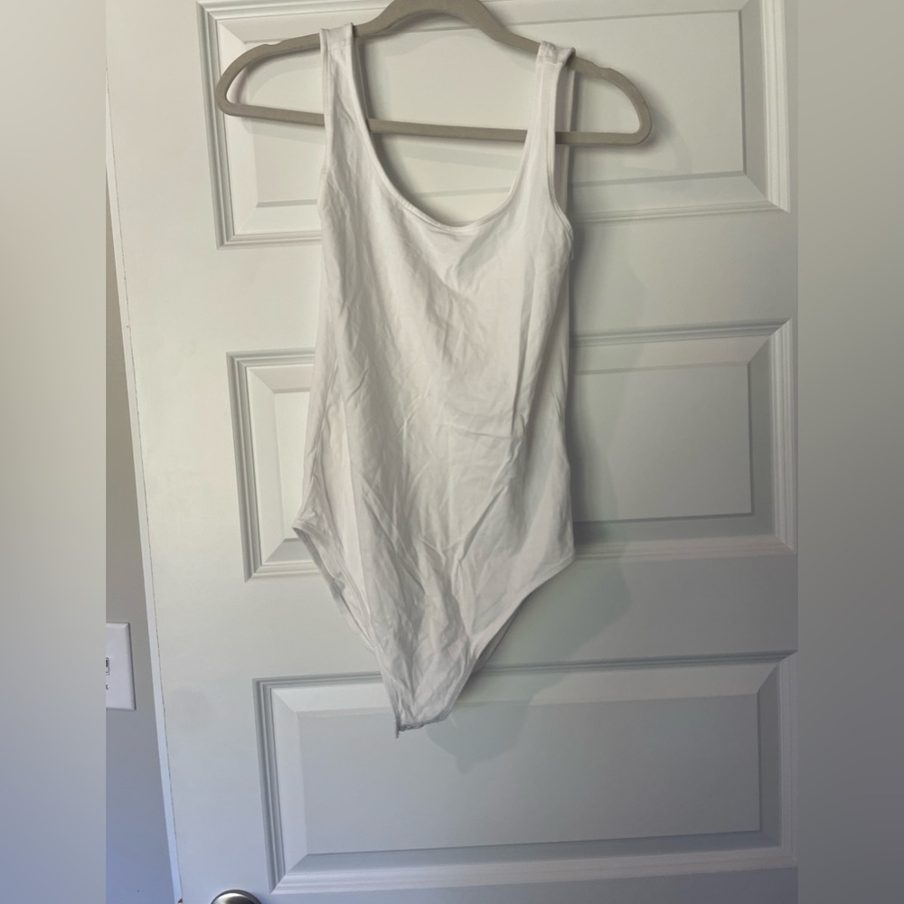 GAP- White Bodysuit- Size Medium